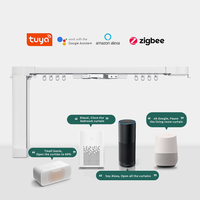 Умный двигатель для штор Tuya smart Google home, управление Alexa