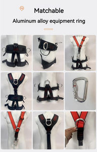 ホットセールファッション快適なロッククライミング緊急救助全身安全ハーネス - Product Image 5