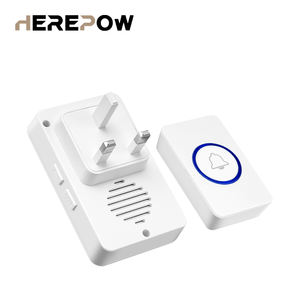 Timbre de puerta inalámbrico con wifi y botón, mini timbre eléctrico resistente al agua con cable y wifi para el hogar y exteriores, 433 - Product Image 6