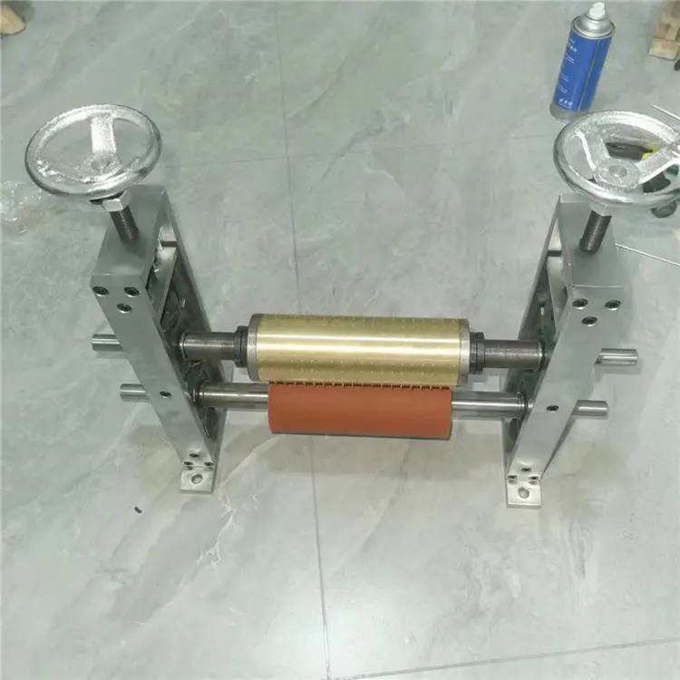 Leather punching machine cutting and rewinding machine non-woven punching needle roller manufacturers