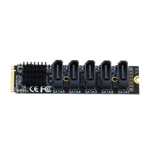Carte adaptateur M.2 M-KEY NVMe vers carte d'extension 3.0 à 5 ports, adaptateur d'extension de disque dur NAS Synology pour ordinateur de bureau - Product Image 3