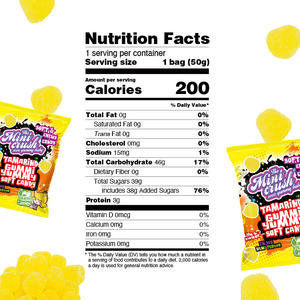 कस्टम मिश्रण फल फलता नरम गामी कैंडी चबाने वाला मीठा कार्टून कम-चीनी टैमिराइंड उपहार बैग हलाल - Product Image 6