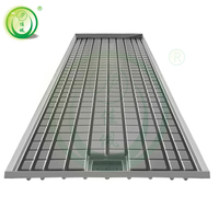 Banc de semis de pépinière banc roulant Agriculture croissance bancs de Table basse et reflux accessoires de plateau d'inondation hydroponique plastique ABS