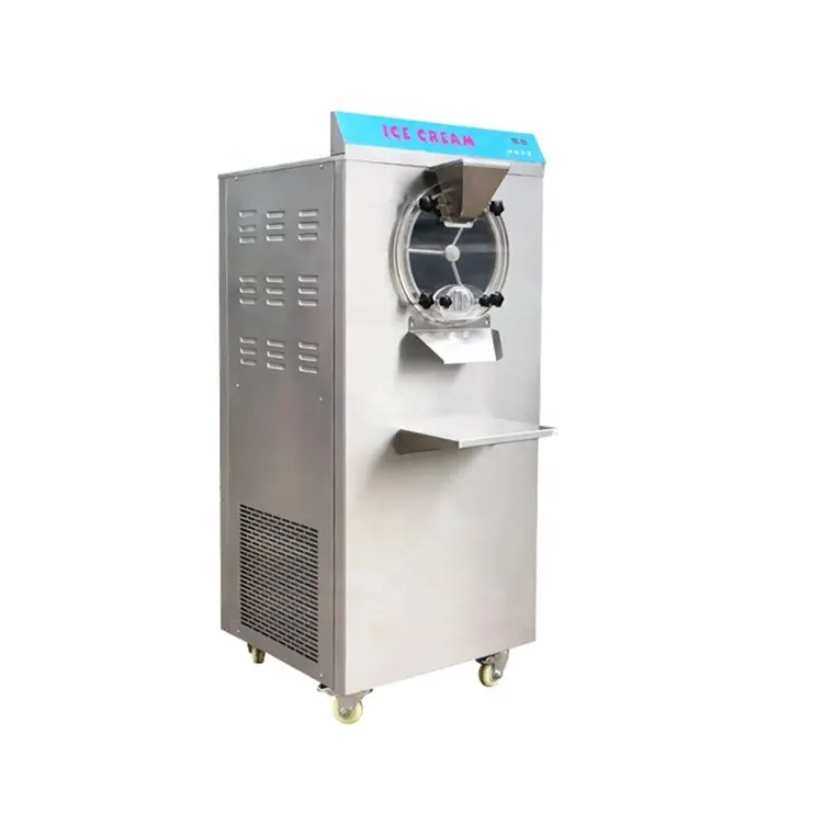 JUYOU nouvelle machine commerciale de gelato de congélateur par lots de table machine à crème glacée dure