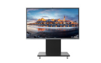 Pizarra blanca interactiva todo en uno de 86 pulgadas, monitor LED multitáctil, PC táctil infrarroja con características de pizarra, máquina de Conferencia