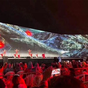 Pantalla de Proyección Holográfica 3D de Gran Tamaño Personalizable, Plegable y Portátil, Proyección Trasera/Delantera para Grandes Eventos y Conciertos - Product Image 2