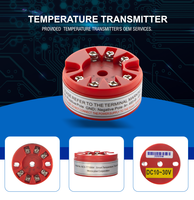 Transmisor de Temperatura Modbus de un Solo Canal Montado en Cabeza NCS-TT106M