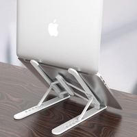 Support d'ordinateur portable réglable et portable, support de bureau pour ordinateur portable, support de téléphone, support pliable pour PC-portable