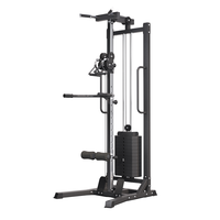 Máquina Multifunción de Polea Vertical para Ejercicios de Tracción, Entrenador de Cables de Pie, Estructura de Acero Reforzada, Estación de Entrenamiento para el Hogar
