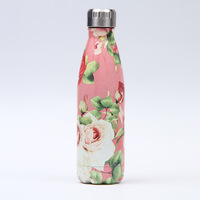Nouvelle bouteille isotherme en acier inoxydable à double paroi pour sublimation, style cola, vente en gros, fabricants de gobelets et de bouteilles