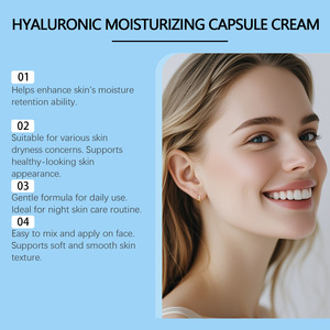 HOYGI Hyaluronic Acid Moisturizing Capsule Cream Hydrating <strong>Factor</strong> Nourishes Skin Texture Light and Bright Smooth 55g - Product Image 5