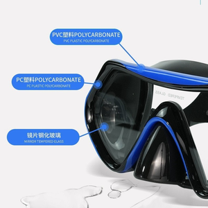 Aletas de Natación Duraderas de Visión Amplia y Fácil Respiración para Adultos, Equipo de Buceo y Snorkel al por Mayor - Product Image 3