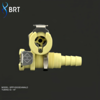 Kit de raccords rapides en plastique BRT pour équipement de soutien au sol en aéronautique, compatible avec les fluides hydrauliques