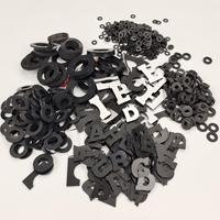 Joint d'étanchéité en silicone personnalisé TEBAK pour l'étanchéité et l'imperméabilisation, patin antidérapant à vis de type M, patin en silicone coloré
