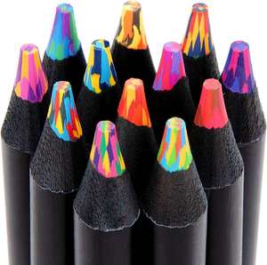Articles de Noël : 12 crayons de couleur, cadeaux pour adolescentes, articles tendance, fournitures artistiques pour enfants de 9 à 12 ans, promotion de Noël - Product Image 4
