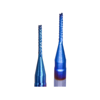 Fresadora de extremo de PCB de carburo sólido, 0,6 a 3.175mm, con recubrimiento de larga vida, Naco, mecanizado CNC, brocas de enrutador