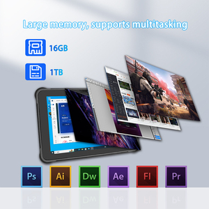 Tablet Industrial Resistente ST11 de <span class=keywords><strong>10</strong></span>.1 Pulgadas al por Mayor, Windows <span class=keywords><strong>10</strong></span>, Procesador Intel I5-8200Y para Trabajo en Exteriores y Entornos Difíciles - Product Image 2
