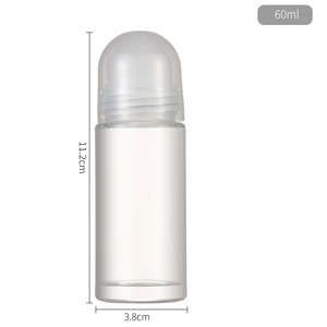 Empty Essential Oil Roller Bottle 30ml 50ml Glass <strong>Deodorant</strong> <strong>Roll</strong> on with Plastic Roller Carton Custom Color - Product Image 6
