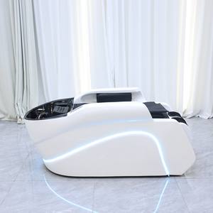 DM Cama de Masaje Eléctrica Ajustable para Terapia Capilar con Vaporizador para Salones de Belleza y Barberías, la Más Vendida - Product Image 2