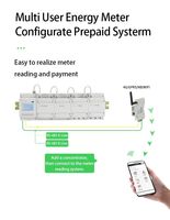 Acrel Industrial CT Energy Meter ADF400L Meter kWh Tiga Fasa Multi-Channel Modbus RTU Pengukuran Harmonik Kelas Akurasi 0.2