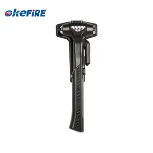 Okefire High Quality Window Breaker Car Emergency Safety Hammer with Long Handle