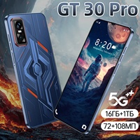 Nuevo Teléfono Inteligente GT 30 Pro Original, Doble SIM, 5G, Pantalla AMOLED de 144 Hz, Almacenamiento de 16 GB + 1 TB, Teléfono de Bajo Precio