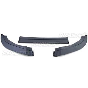 Difusor de Parachoques Delantero para Auto, Spoiler Negro Brillante, Pieza de Modificación para Volkswagen Golf 6 GTI R20, Accesorios para Auto - Product Image 3