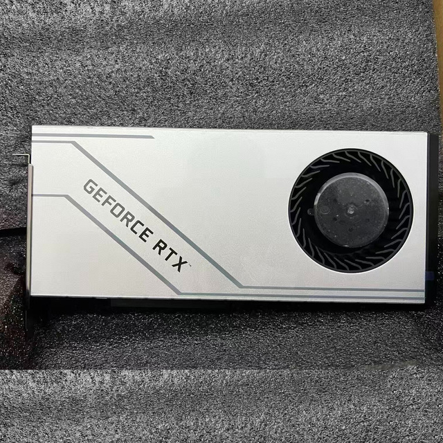 New RTX 5090 Turbo 32GB GDDR7 Fan-Cooled High Performance Graphics Card Dual Slot Workstation GPU for AI Computing & Server