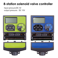 Contrôleur intelligent d'électrovanne 8 stations Web I-Phone Android App extensible à 16 zones Irrigation agricole