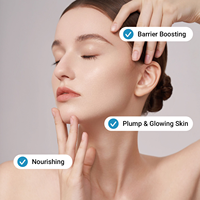 Crème probiotique pour favoriser une peau plus ferme et un teint plus uniforme, légère et hydratante