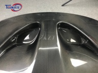 Capot en fibre de carbone sèche pour McLaren 650S Coupé Spider, remplacement du capot avant