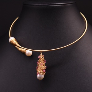Collar de Perlas, Estilo de Una Sola Perla, Look Moderno para Damas, Uso Formal, Material Ligero, Joyería, Adorno - Product Image 3