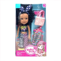 Poupée gonflable unisexe pour enfants, modèle africain, en plastique noir, 14 pouces, avec deux tenues mixtes, la plus vendue, SAMLOK