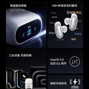 SoundCore Liberty 5pro True Wireless Earbuds With ANC Bluetooth Headphones Black - Product Image 5