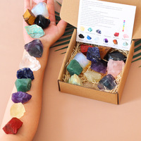 Coffret Cadeau de Pierres de Guérison Naturelles Brutes en Gros pour Reiki, Méditation et Décoration Intérieure – Directement de la Source