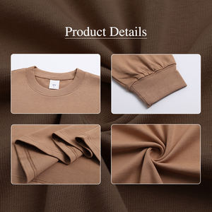 T-shirt vintage délavé à manches longues pour homme, en coton 305g, tricoté, coupe oversize, avec motif graphique personnalisé et effet délavé à l'acide - Product Image 5