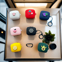 Vente chaude 2026 avec étui pour écouteurs en silicone de dessin animé avec porte-clés en métal de qualité supérieure pour Realme Buds Air7 Pro