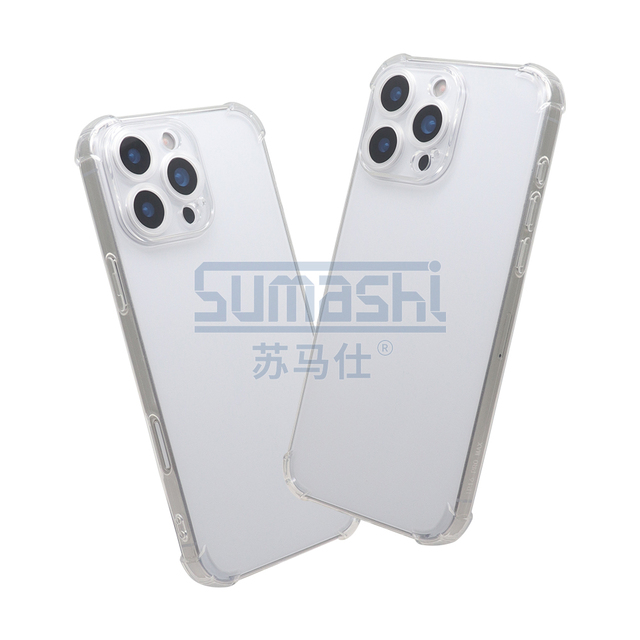 Four Corner Anti Drop TPU Clear Transparent Mobile Cover Accessories Cell Phone Case Series for iPhone 17 16 15 14 13 12 11
