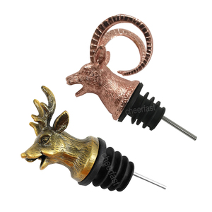 Decantador de vino tinto y blanco de lujo, Caño robusto, cabeza de Animal, aireador, cabezal de ciervo, vertedor de vino - Product Image 2