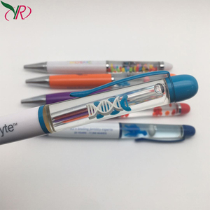 Vente en gros de stylos flottants personnalisés avec breloque Stylos flottants liquides 3D promotionnels de haute qualité avec flotteur coulissant - Product Image 2