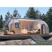 Casa Burbuja para Exteriores, Cabaña Transparente de Policarbonato para Resort y Parque de Vacaciones, Habitación con Vista a las Estrellas