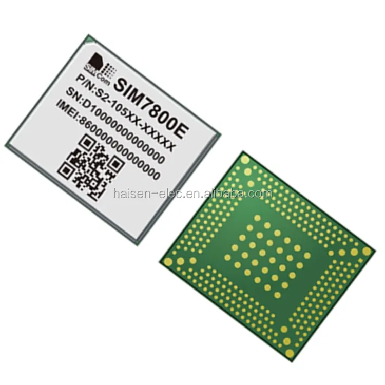 SIMCOM मोटर वाहन ग्रेड मॉड्यूल SIM7800 बहु बैंड जीएसएम GPRS EDG 3G LTE HSPA 4G GNSS मॉड्यूल SIM7800CE SIM7800E