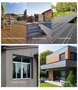 Moderne doghe per decking composito da esterno, resistenti all'umidità, a incastro, per terrazze. - Product Image 6