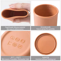 Nouveauté : Boîte à lunch bento pour enfants, ronde, verticale, en silicone de qualité alimentaire, portable, micro-ondable, étanche, sans BPA