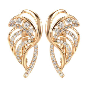Orecchini a polsino a forma di ala per donna, stile elegante, accessori per l'orecchio da indossare tutti i giorni - Product Image 5