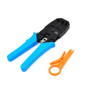 רשת תקע Crimping כלי 3 ב 1 מודולרי לחיצה כלי עבור RJ11, RJ12, RJ45