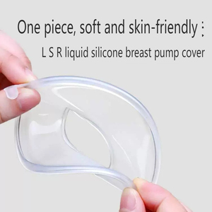 Colector de leche materna de silicona sin BPA, bomba de <span class=keywords><strong>lactancia</strong></span> suave antifugas laterales, productos para bebés, desengrasante de <span class=keywords><strong>lactancia</strong></span> compatible - Product Image 2