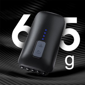 مصباح رأس LED قابل لإعادة الشحن يثبت على حافة القبعة، مصباح بلاستيكي مقاوم للماء للاستخدام في حالات الطوارئ - Product Image 5