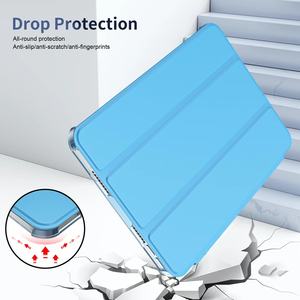Étuis intelligents pour <span class=keywords><strong>iPad</strong></span> <span class=keywords><strong>Mini</strong></span> <span class=keywords><strong>6</strong></span> 7ème génération (A17Pro) – <span class=keywords><strong>Coque</strong></span> rigide fine avec support, fonction veille/réveil automatique, compatible 4ème et 5ème génération, emballage inclus - Product Image 3