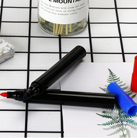 Alcool Permanent Art Maga Simple Tête Noir Rouge Bleu Couleur Bullet Tip Bon Marqueur de Prix Pour Séchage Rapide